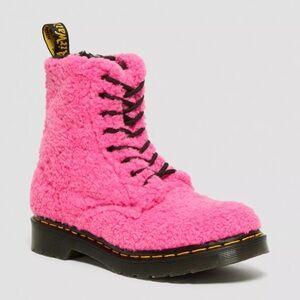 Dr Martens 1460 PASCAL WOMEN'S FAUX SHEARLING BOOTS